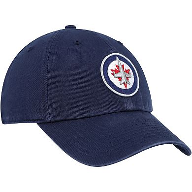 Men's '47 Navy Winnipeg Jets Clean Up Adjustable Hat