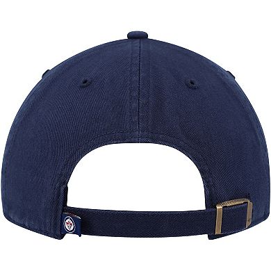 Men's '47 Navy Winnipeg Jets Clean Up Adjustable Hat