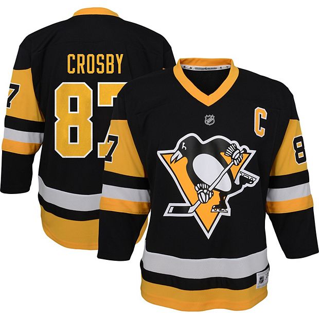 Men's adidas Sidney Crosby Black Pittsburgh Penguins Home