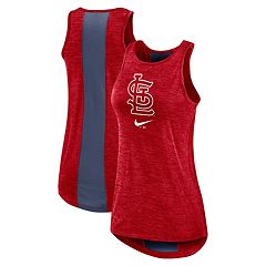 Soft As A Grape Women's St. Louis Cardinals High Neck Tank Top