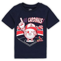 Majestic MLB Youth St. Louis Cardinals Star Wars Main Character T-Shirt, Black - Large (14-16)
