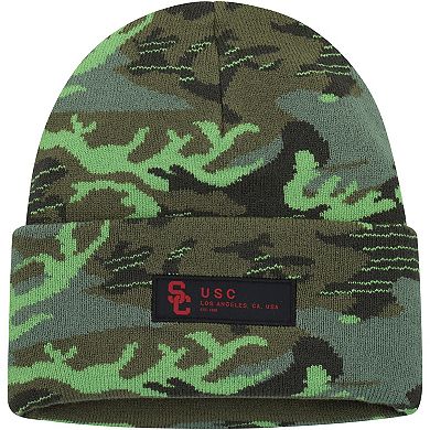 Men's Nike Camo USC Trojans Veterans Day Cuffed Knit Hat