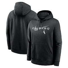 Nike Chicago White Sox Wordmark Therma Performance Pullover Hoodie Black