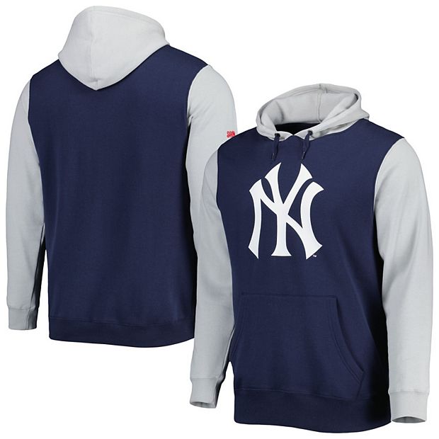 New York Yankees Team Logo Grey Hoodie