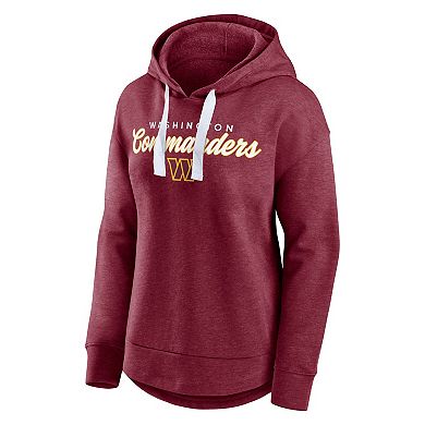 Women's Fanatics Branded Heather Burgundy Washington Commanders Set To ...