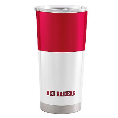Texas Tech Red Raiders 20oz. Colorblock Stainless Steel Tumbler