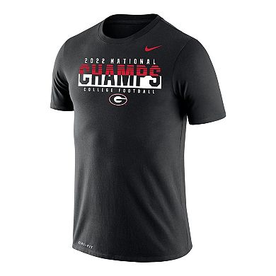 Georgia Bulldogs Champion Back-To-Back College Football Playoff National  Champions T-Shirt - Black