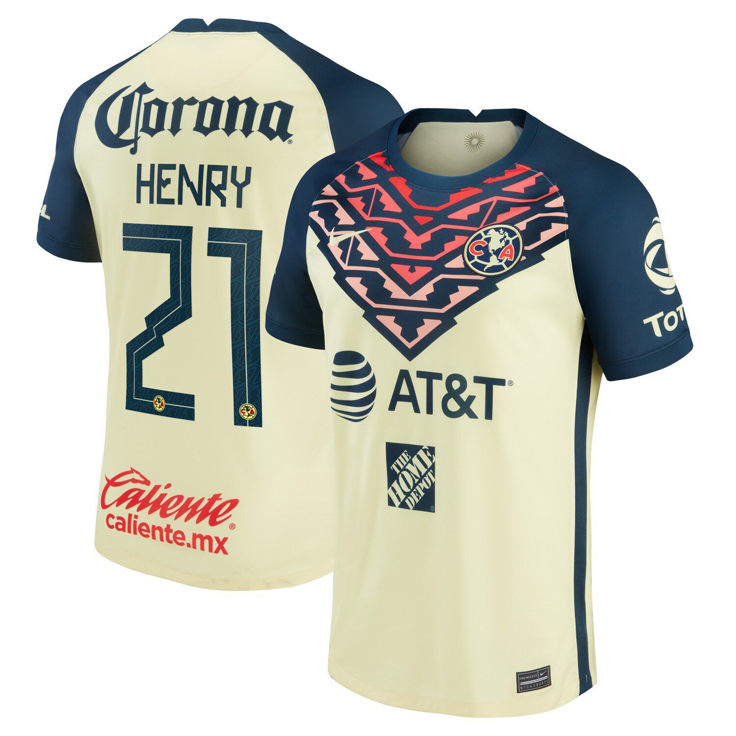 Nike Club America 2023-24 Men's Long Sleeve Goalkeeper Stadium