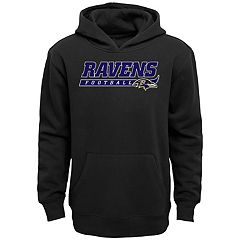 Baltimore Ravens Neutral Colour Wordmark Hoodie - Mens