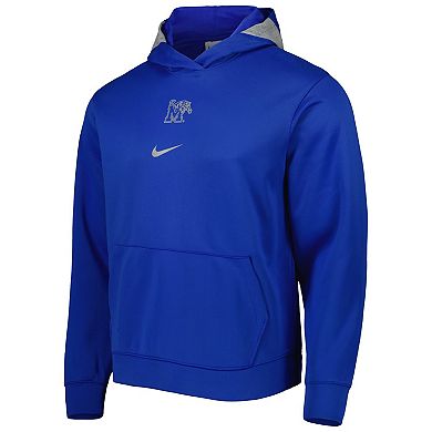 Men's Nike Royal Memphis Tigers Spotlight Performance Pullover Hoodie