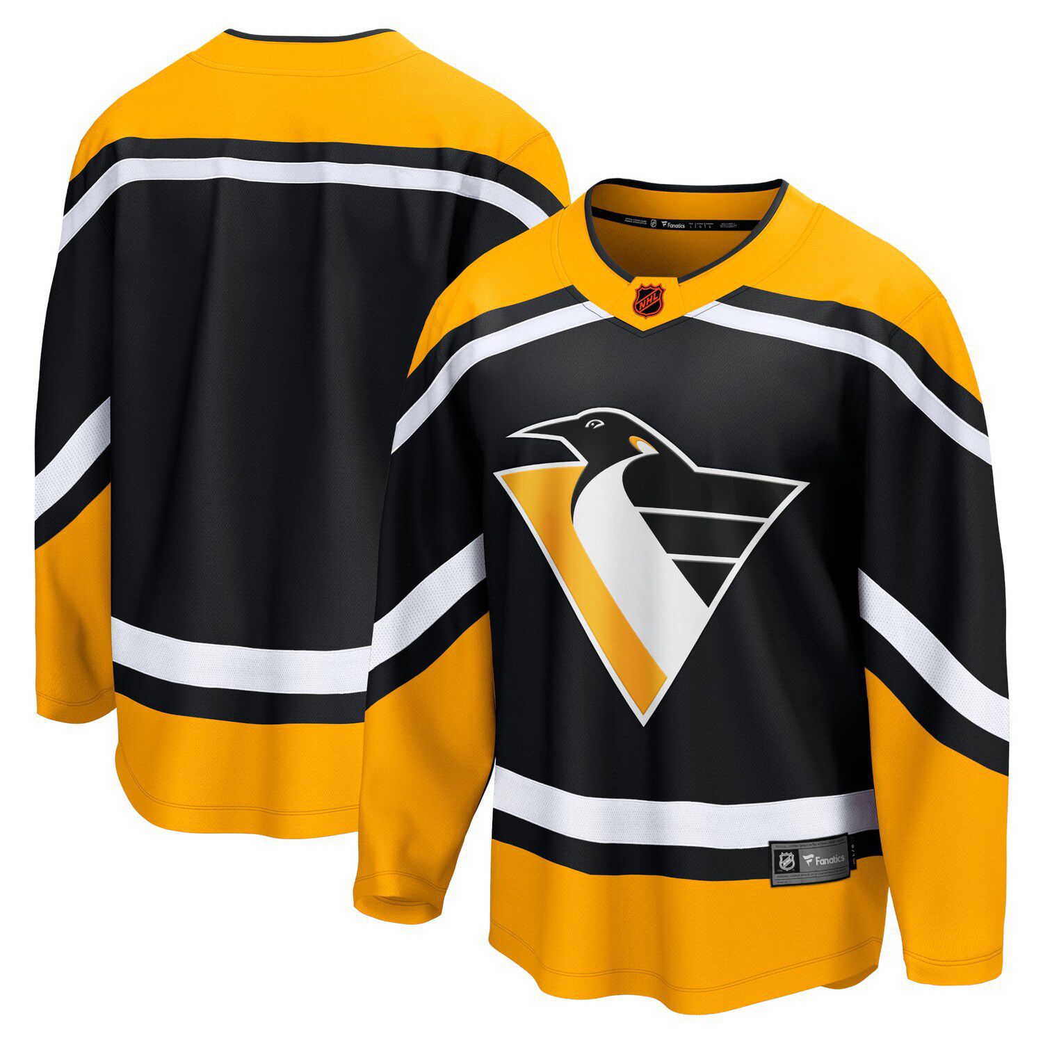 Outerstuff Youth Black Pittsburgh Penguins 2021/22 Alternate Premier Jersey