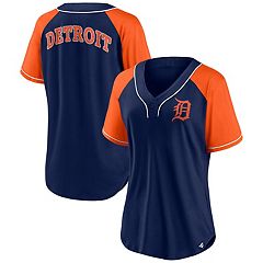 Nike Detroit Tigers Womens Orange Velocity V T-Shirt