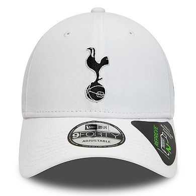 Men's New Era White Tottenham Hotspur Logo Repreve 9FORTY Adjustable Hat