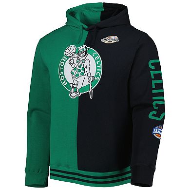 Men's Mitchell & Ness Kelly Green/Black Boston Celtics Big & Tall ...