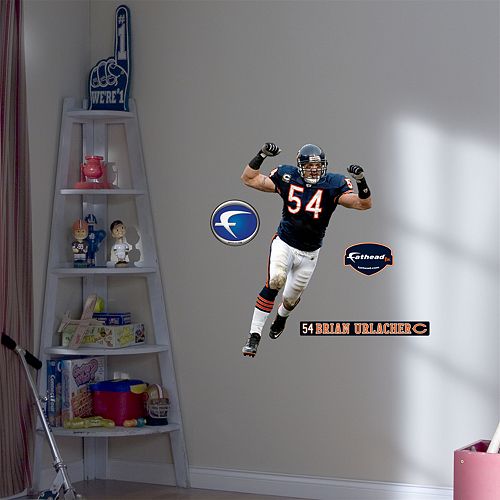 Fathead Junior Chicago Bears Brian Urlacher Wall Decal