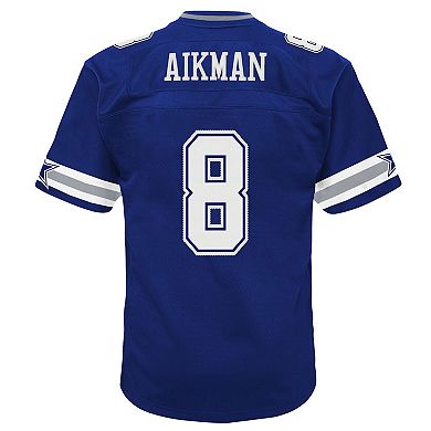 Infant Mitchell & Ness Troy Aikman Navy Dallas Cowboys 1996 Retired Legacy Jersey