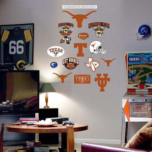 Fathead Junior Texas Longhorns Logo Wall Decals