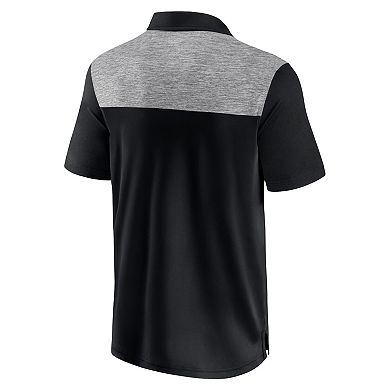 Men's Fanatics Branded Black New York Jets Long Shot Polo