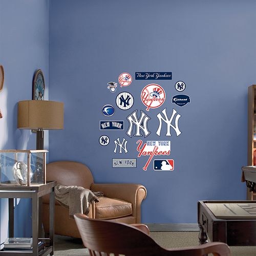 Fathead Junior New York Yankees Logo Wall Decals
