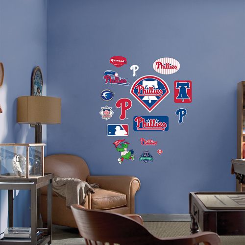 Fathead Junior Philadelphia Phillies Logo Wall Decals