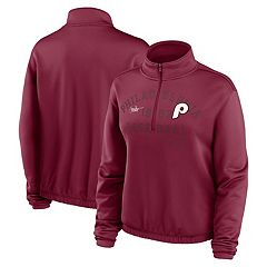 Men's Philadelphia Phillies Starter Red Yardline Pullover Windbreaker