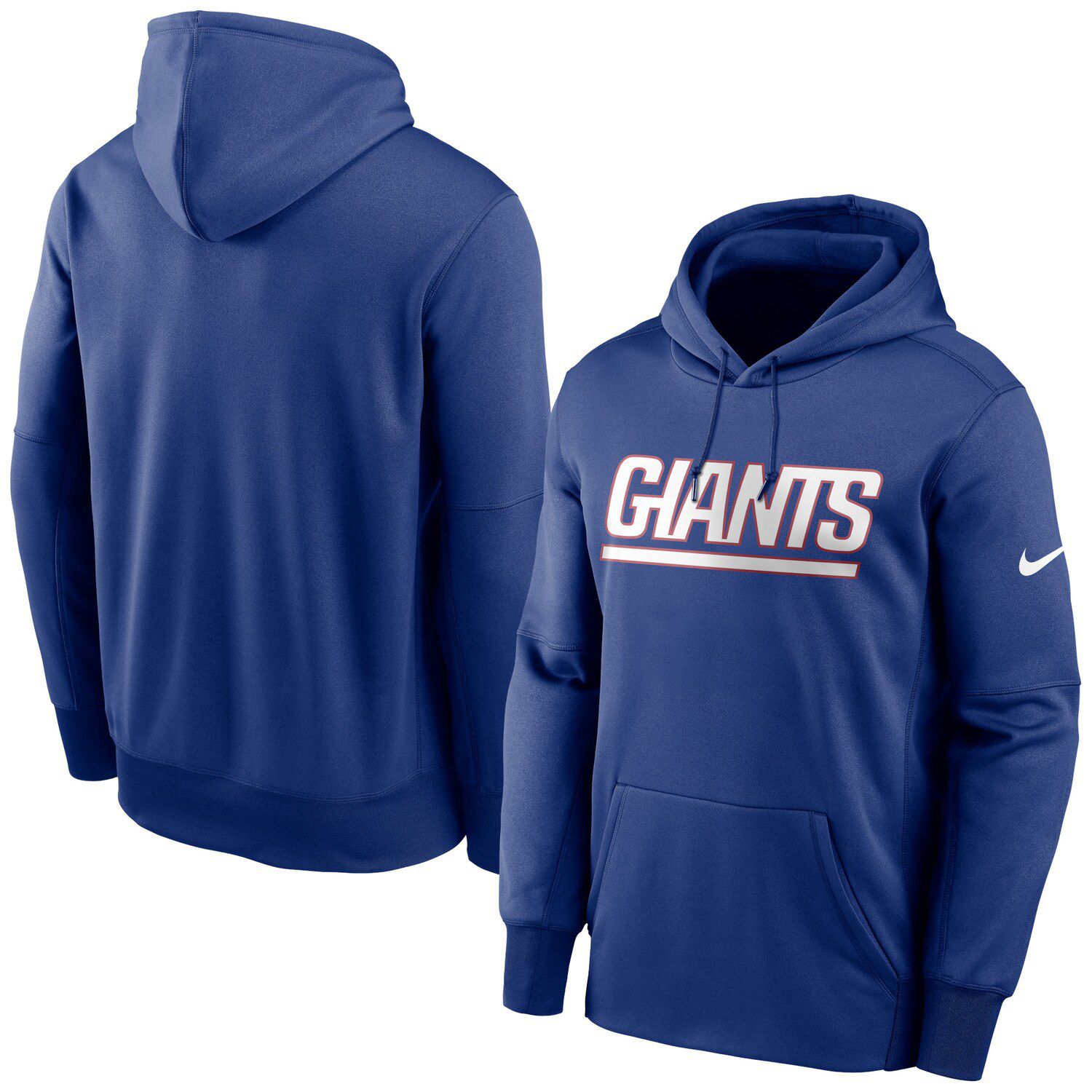 Women's Nike Royal New York Giants Gym Vintage Full-Zip Hoodie