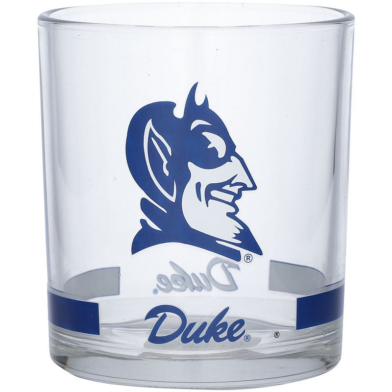 69133743 Duke Blue Devils Banded Rocks Glass, Multicolor sku 69133743