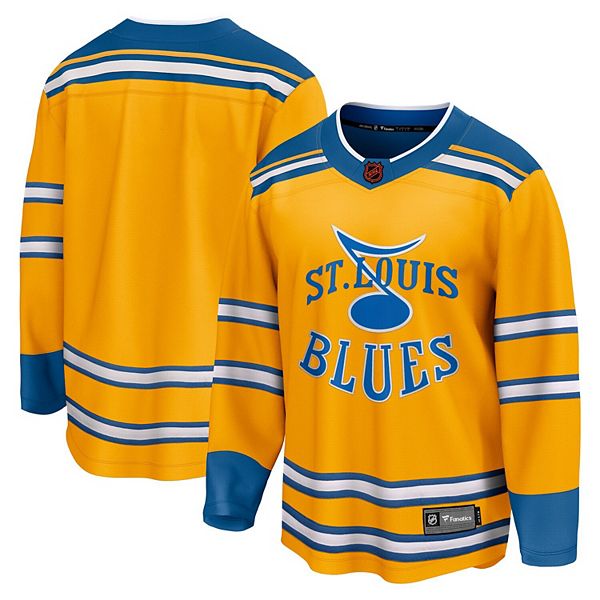 NHL '22-'23 Special Edition St. Louis Blues Jersey Local Yellow T-Shirt