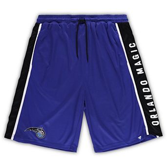 Men's Fanatics Branded Blue Orlando Magic Big & Tall Referee Iconic Mesh Shorts