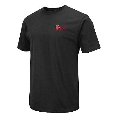 Men's Colosseum Black Houston Cougars OHT Military Appreciation T-Shirt