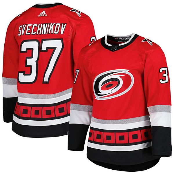 Customizable Carolina Hurricanes Adidas Primegreen 25th Anniversary Authentic NHL Hockey Jersey - 25th Anniversary / XS/44