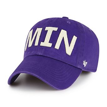 Women's '47 Purple Minnesota Vikings Finley Clean Up Adjustable Hat