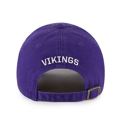 Women's '47 Purple Minnesota Vikings Finley Clean Up Adjustable Hat