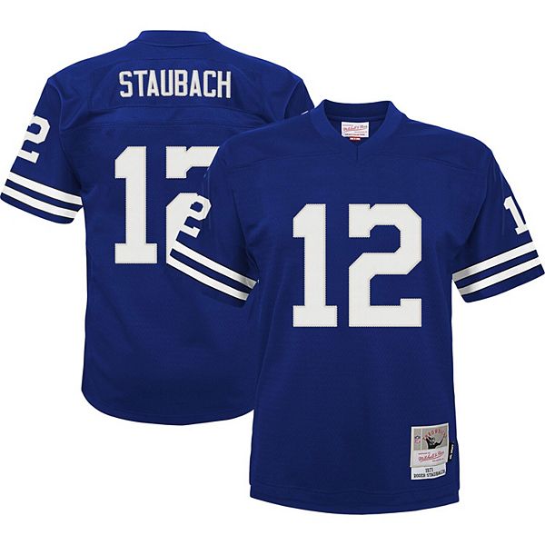 Mitchell & Ness Roger Staubach Navy Dallas Cowboys Big And Tall