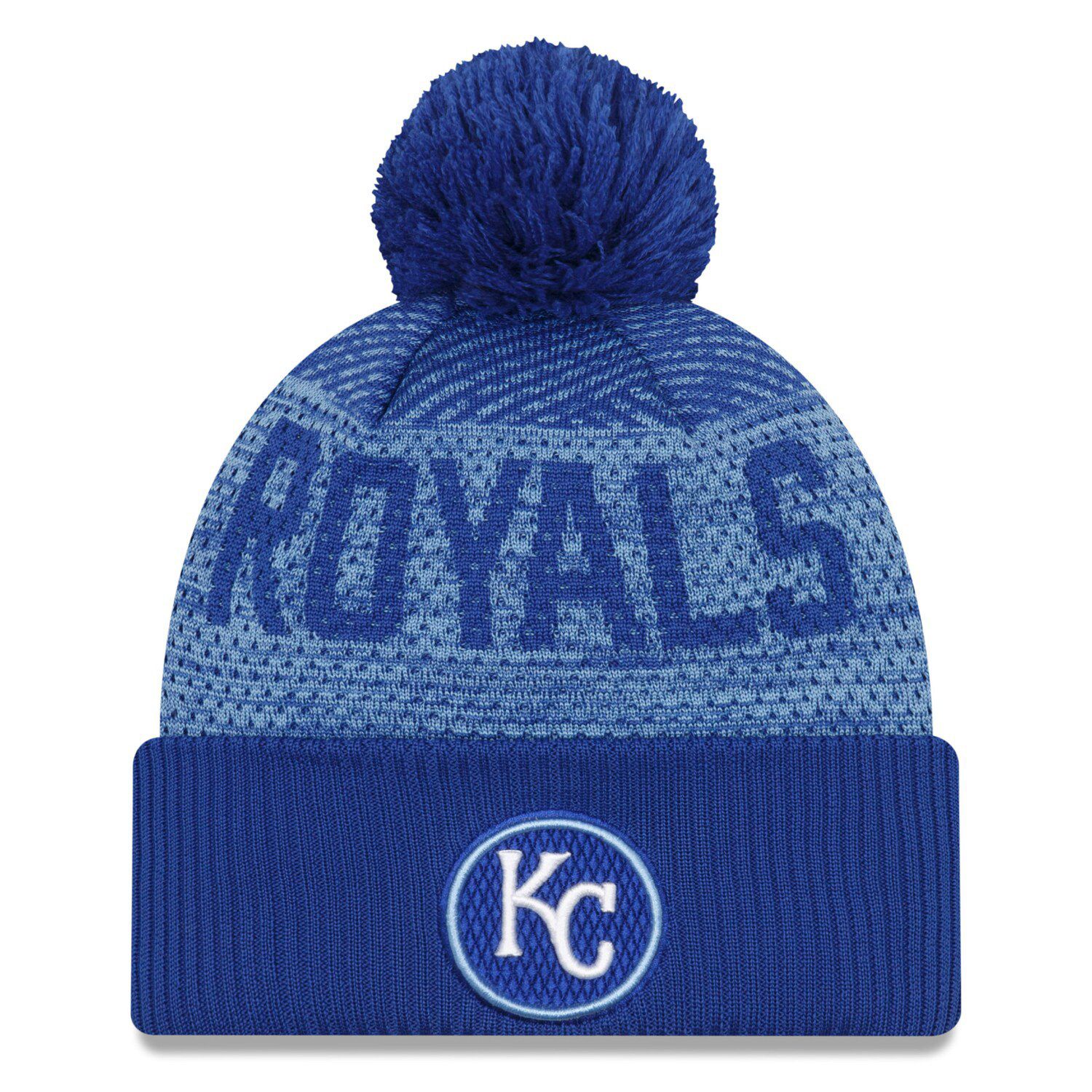 Men's Kansas City Royals '47 Royal Bering Cuffed Knit Hat with Pom