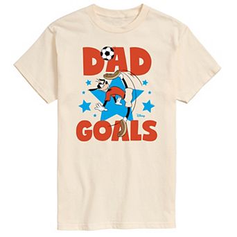 Disney's Goofy Men's Dad Goals Graphic Tee