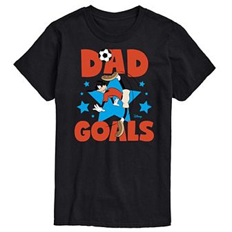 Disney's Goofy Men's Dad Goals Graphic Tee