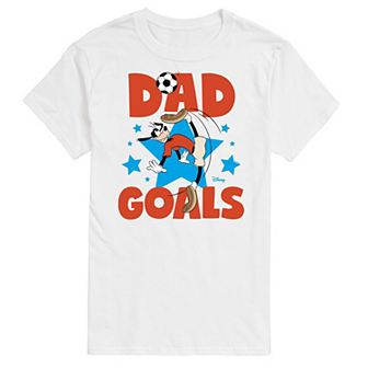 Disney's Goofy Men's Dad Goals Graphic Tee