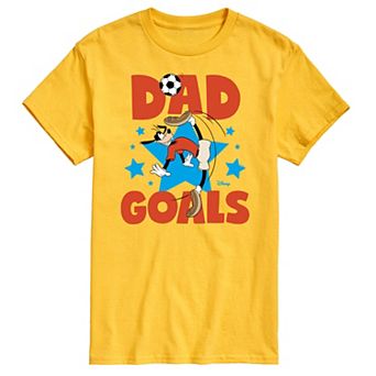 Disney's Goofy Men's Dad Goals Graphic Tee