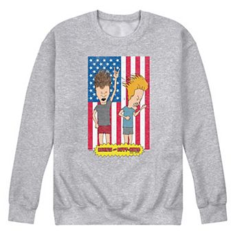 Men's Beavis And Butthead Americana Sweatshirt