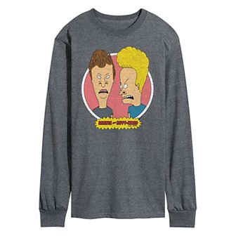 Men's Beavis And Butthead 30th Long Sleeve Tee