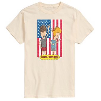Men's Beavis And Butthead Americana Tee
