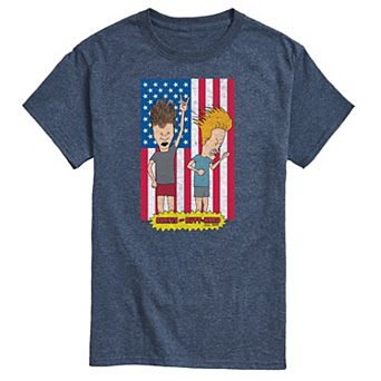 Men's Beavis And Butthead Americana Tee