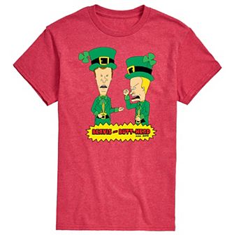 Men's Beavis And Butthead St. Patrick's Day Tee
