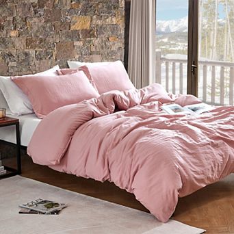 Natural Loft�® Oversized Comforter - Silver Pink