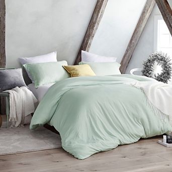 Natural Loft® Oversized Comforter - Hint of Mint