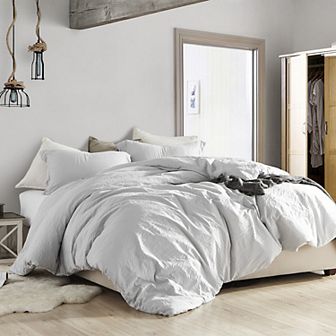 Natural Loft® Oversized Comforter - Glacier Gray