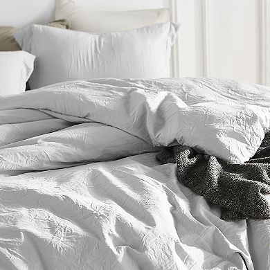 Natural Loft® Oversized Comforter - Glacier Gray