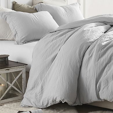 Natural Loft® Oversized Comforter - Glacier Gray