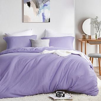 Natural Loft® Oversized Comforter - Daybreak Purple